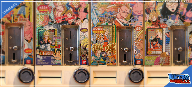 vending machine Shockers Dragon Ball 