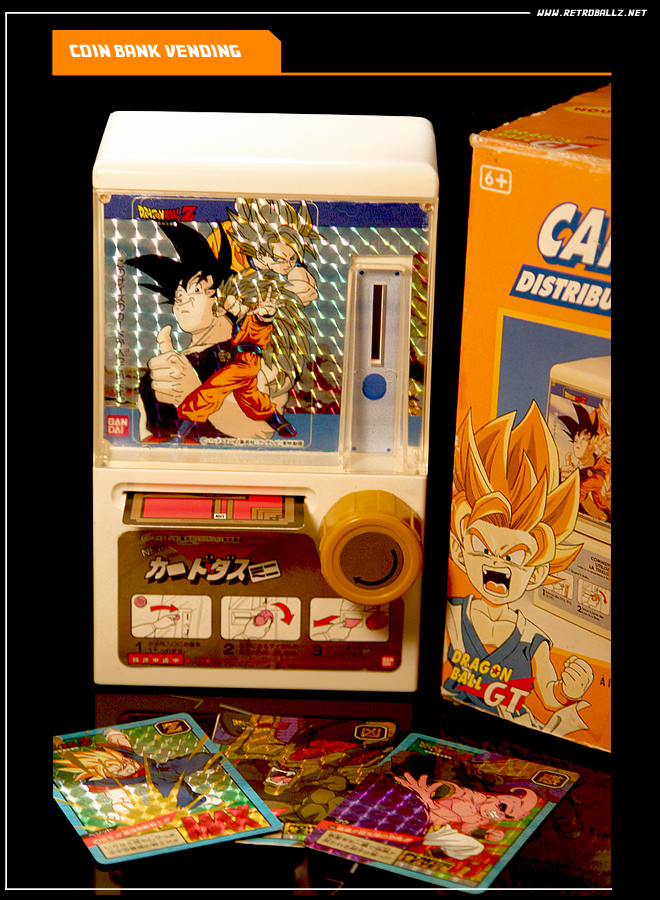 vending machine Shockers Dragon Ball 