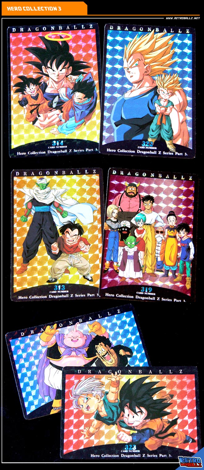 Dragon ball z dbz hero collection part 3 card reg card 246 japan mint 