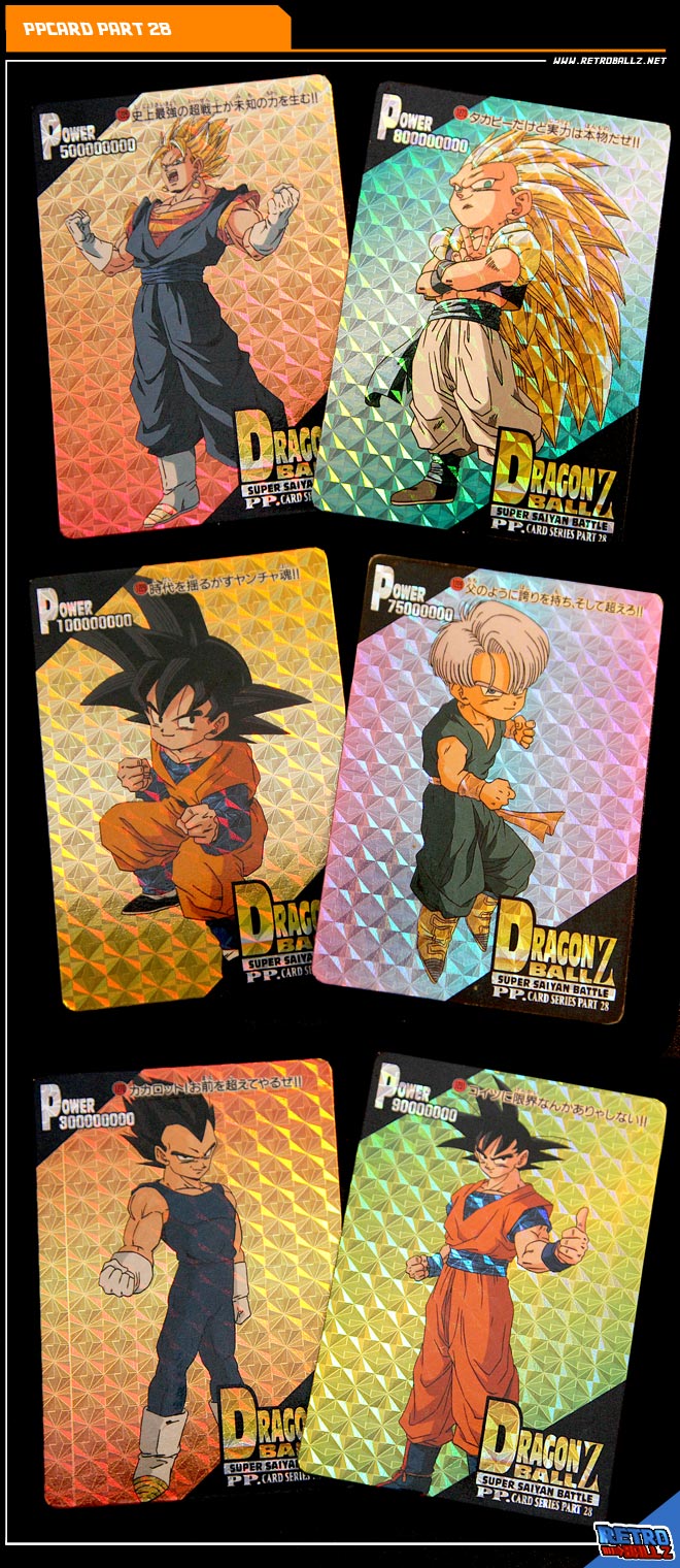 Dragon Ball Z PP Card PART 28-1262 