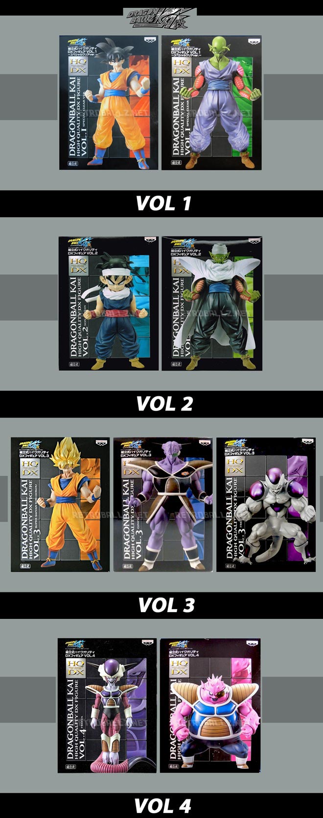 RetroballZ hq dx dragon ball figures