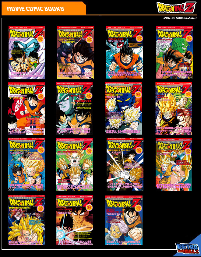 Dragon Ball Comic Books in Manga 