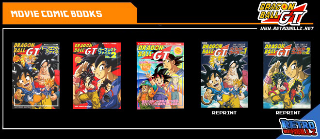 RetroballZ dragonballz movie comic books