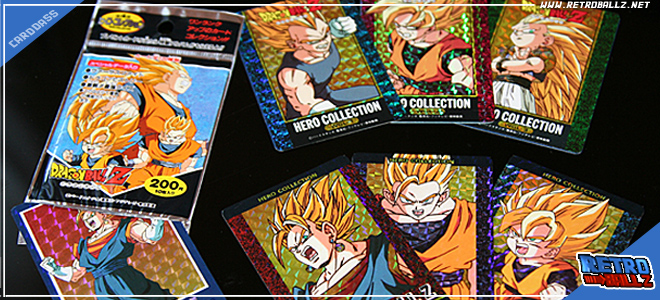 Hero Collection dragonball Z lotto 21 card Dragon Ball Z 1995. 